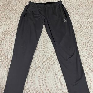 Reebok track pants lightly used size large men